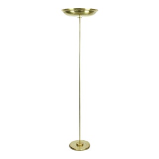 Vintage Floor Lamp in Brass For Sale