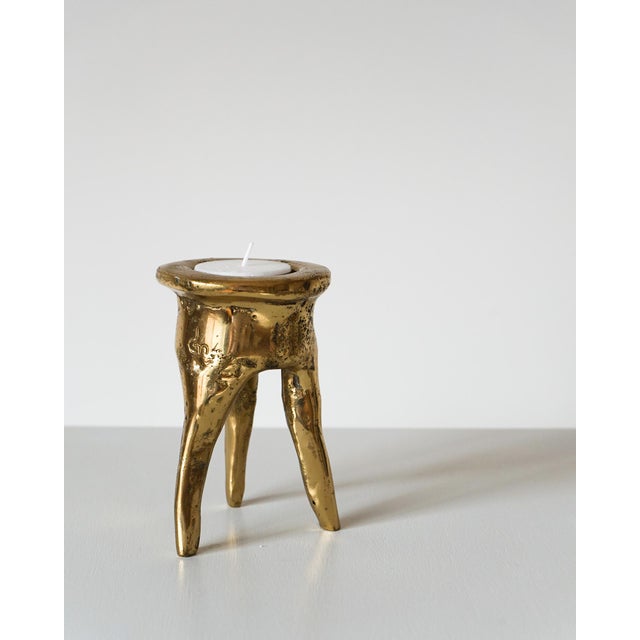Tea Light Holder by David Marshall For Sale - Image 12 of 12