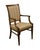HIGH END VINTAGE Solid Cherry Italian Neoclassical Regency Revival Dining Arm Chair Cannot identify manufacturer, but...