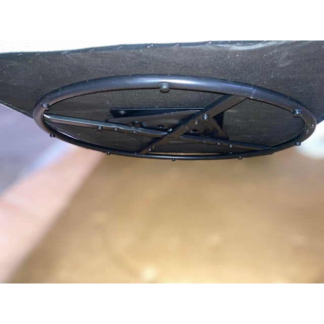 C. R. Laine Kendrick Swivel Chair 545-05sw Upholstered in a Soft, Neutral Toned Thibaut Everly Spa Blue Fabric For Sale - Image 14 of 18