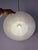 Metal White Louvered Lamp with Marbled Glass from Jeka For Sale - Image 7 of 11
