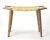 Spritely Home Accent Furniture Tristan Natural Wood & Rattan Stool, Light Brown For Sale - Image 4 of 4