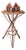 Adirondack Folk Art Bentwood Twig Accent Table For Sale