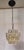 Vintage Hanging Lamp with Clear Square Plastic Prism Shade, 1970s For Sale - Image 6 of 7