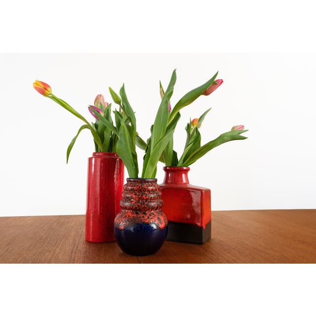 1960s 1960s Fat Lava Vase, West Germany For Sale - Image 5 of 6
