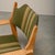 Vintage Danish Razorblade Armchairs in Oak and Fabric by Henning Kjærnulf for Farsø Møbelfabrik, 1960s, Set of 2 For Sale - Image 17 of 18