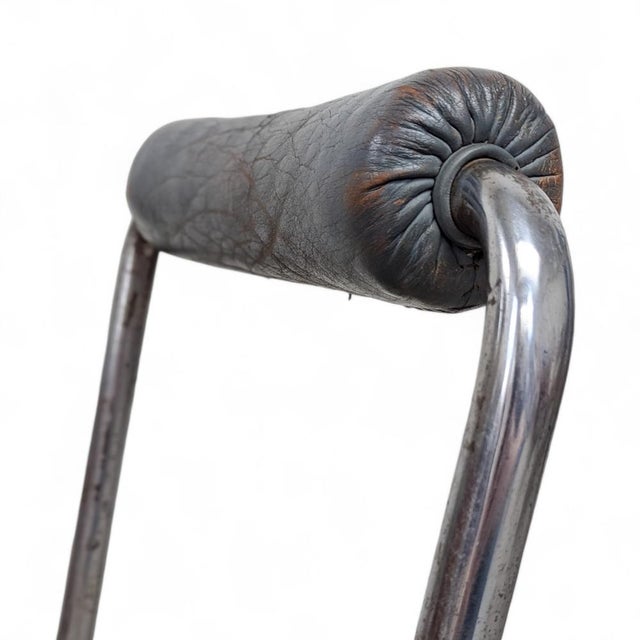 Modernist Avantgarde Tubular Steel Easy Chair, 1940s For Sale - Image 16 of 17