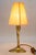 1920s Art Deco Brass Table Lamp with Fabric Shade, 1920s For Sale - Image 5 of 18