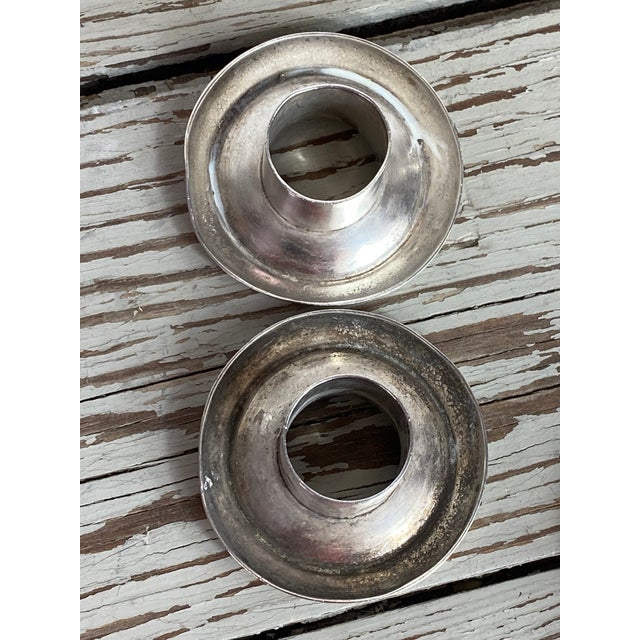 Silver-Plated Metal Candleholder from Christofle, France, 1890s For Sale - Image 14 of 18