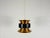 Danish Copper and Black Pendant Lamp, 1960s For Sale - Image 4 of 14