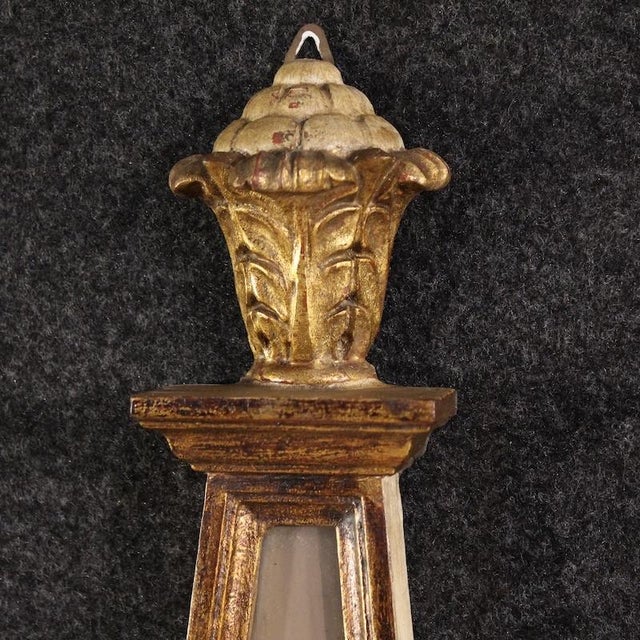 Italian Louis XVI Style Wall Lamps, 1950, Set of 2 For Sale - Image 10 of 13