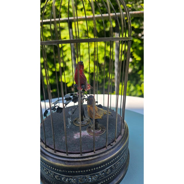 Art Nouveau Brass Cage by Karl Griesbaum, 1890s For Sale - Image 4 of 8