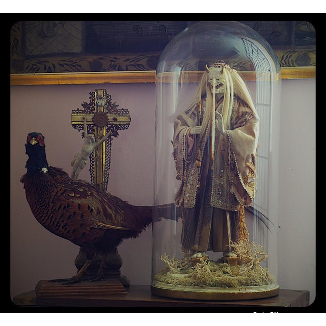 Early 21st Century Volga Bondarenko, Oni Doll, 2024, Mixed Media Sculpture For Sale - Image 5 of 15