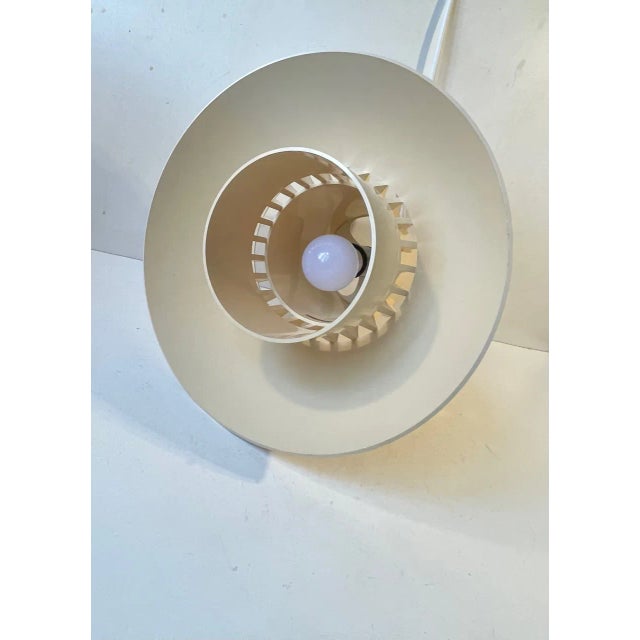 1970s Space Age Ceiling Pendant Lamp by Svend Middelboe for Nordisk Solar, 1970s For Sale - Image 5 of 8