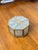 Shell Vintage Shell Type Material Trinket Box With Brass Trim - Octagon Shape For Sale - Image 7 of 9