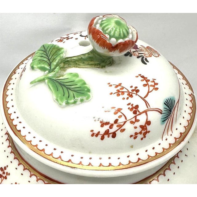 Antique 18th Century First Period Worcester Porcelain Teapot Mandarin Pattern Dr Wall Era This exceptional 18th century...
