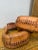 Rustic Mid 20th Century Vintage Pair of Leather Stirrups by ML Leddy’s in the Fort Worth Stockyards For Sale - Image 3 of 6