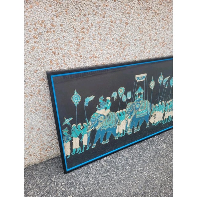 Vintage Ethnic Batik, 1970s, Textile For Sale - Image 3 of 11