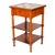 Charles X Walnut and Marble Drinks Table or Rafraichissoire For Sale