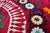 Vintage Hand Embroidered Suzani Wall Hanging, 1920s For Sale - Image 11 of 18