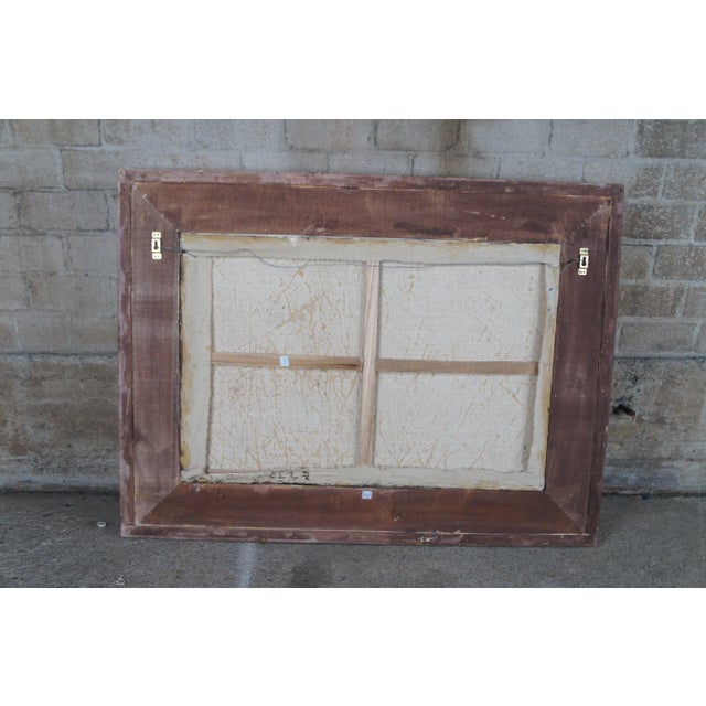 The Three Ages of Man Flemish Baroque Oil Painting After Anthony Van Dyck 48" For Sale - Image 12 of 12