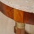 Brown French Empire Pedestal Table with Marble Top For Sale - Image 8 of 10