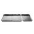 Contemporary Large Rectangular Masai Tray in Polished Aluminum by Aldo Cibic for Paola C, 2007 For Sale - Image 3 of 4