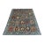 Hand-Knotted Afghan Suzani Chobi Wool Area Rug - 8'3" X 9'11" For Sale