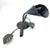 2020s Hand-Forged Wrought Iron Wall Sconce Body (Botanical Lily & Leaf Design) Artistic Fixture For Sale - Image 5 of 6