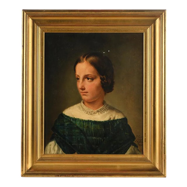 Portrait by Marie-Eléonore Godefroid For Sale