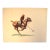 A Polo Player W/ Red Jersey C1930s Watercolor by Jos. B Dunn For Sale