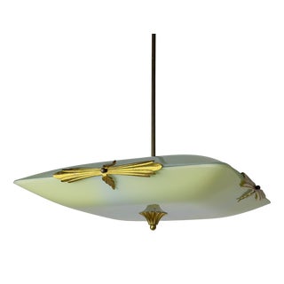 Vintage Art Deco Pendant Light, 1930s For Sale