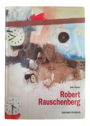 Robert Rauschenberg 1st Edition Vintage 1999 Collector's Pop Art Monograph Hardcover Art Book