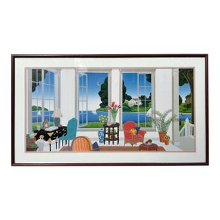 1988 Framed Art Print - Thomas McKnight's Hyannisport - 1 Piece For Sale