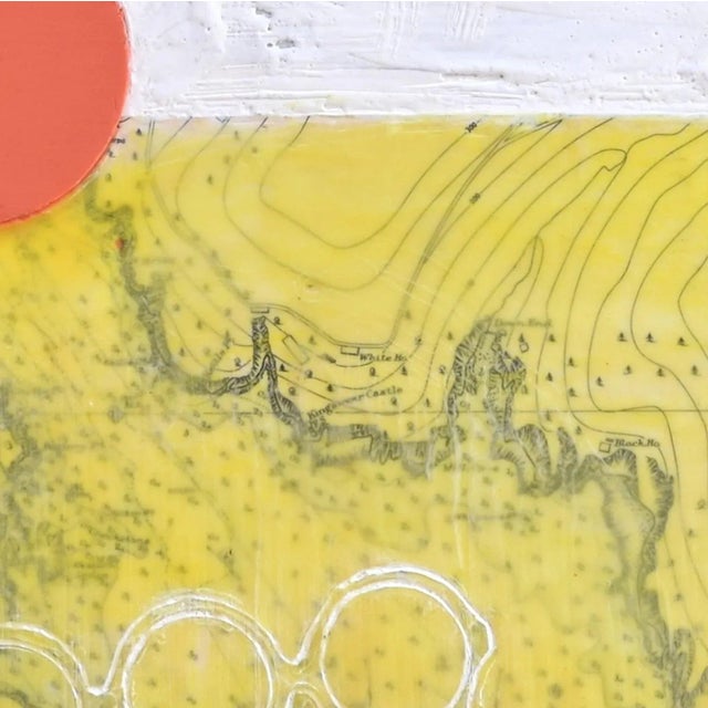 Abstract Andrew Francis "Olympia Mare" Abstract Mixed Media 2019 For Sale - Image 3 of 5