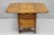 Antique Arts & Crafts Oak Wood Rolling Bar Cart Liquor Cabinet by Lammert's For Sale - Image 12 of 18