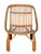 Brown Vintage French Rattan Armchairs, 1960s, Set of 3 For Sale - Image 8 of 12