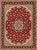 Hand-Knotted Middle Eastern Rug in Wool & Silk For Sale