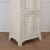 19th C English painted pine four door shelved linen cupboard. 1890. This piece is designed in the style of the selected...