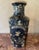 Black Mid 20th Century Black and Yellow Chinese Famille Noire Vase For Sale - Image 8 of 13