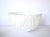 Mid-Century Geometric White Milk Glass Punch Bowl & Cups Set- 13 Pieces For Sale In San Francisco - Image 6 of 9