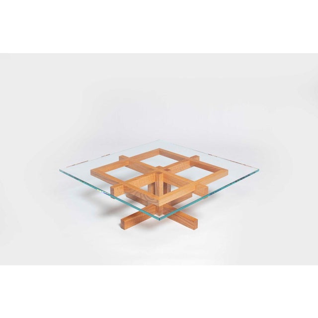 Ray Kappe RK10 coffee table in red oak by Original in Berlin, Germany, 2020 California Modernism is synonymous with...