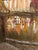 Art Deco Late 20th Century Paris Oil on Canvas, Signed For Sale - Image 3 of 5