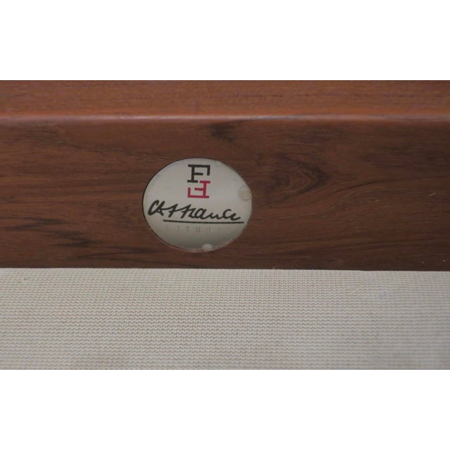 FD 164 Two-Seater Teak Sofa by Arne Vodder for France and Sohn, Denmark, 1960s For Sale - Image 6 of 9