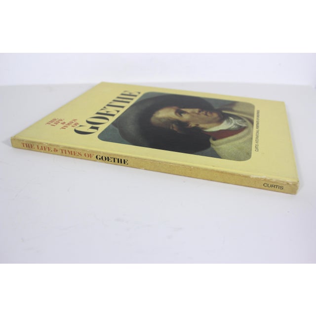 The Life and Times of Goethe Curtis International / Portraits of Greatness 1967 Hardcover coffee table book with no dust...