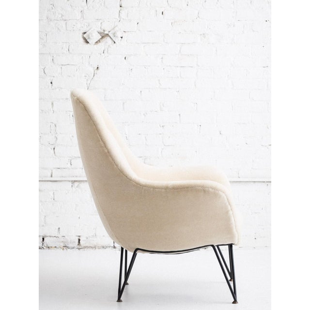 1950s 1950’s Italian Womb Chair by Lenzi Italy For Sale - Image 5 of 8