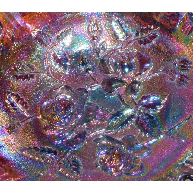 Early 20th Century Imperial Carnival Glass Dish For Sale In Philadelphia - Image 6 of 7