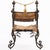 Traditional A French Savonarola Style Iron and Bronze Chair, C. 1900. For Sale - Image 3 of 9