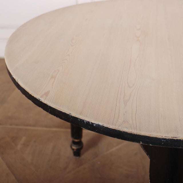 Welsh Pine Cricket Table For Sale - Image 5 of 6