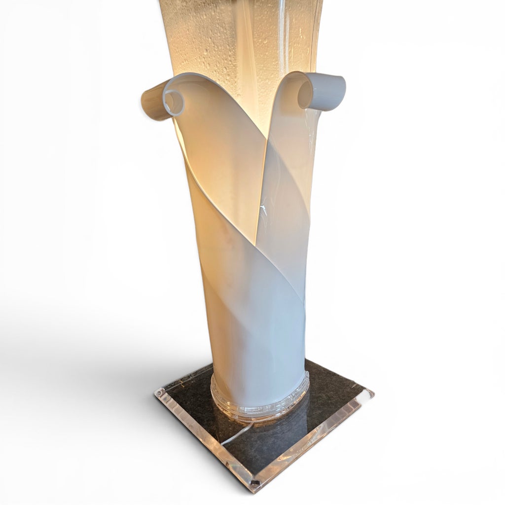 1990 Flame Floor Lamp by Shlomi Haziza | Chairish